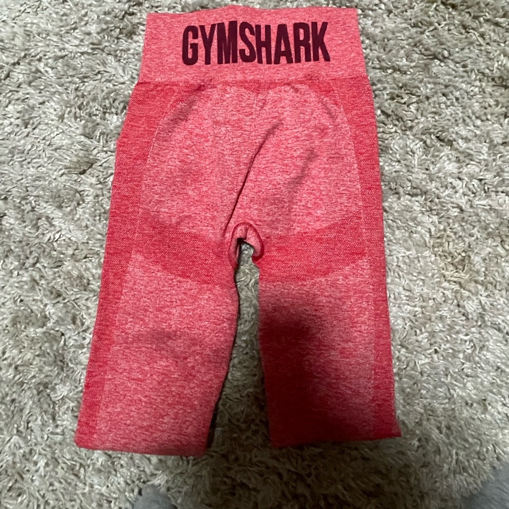 Red gymshark leggings